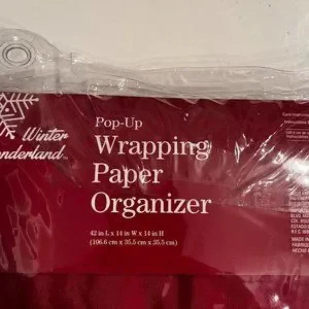 Wrapping Paper Organizers -‎ Pop-Up - by Winter Wonderland (New) (Set of TWO)